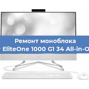 Замена кулера на моноблоке HP EliteOne 1000 G1 34 All-in-One в Волгограде